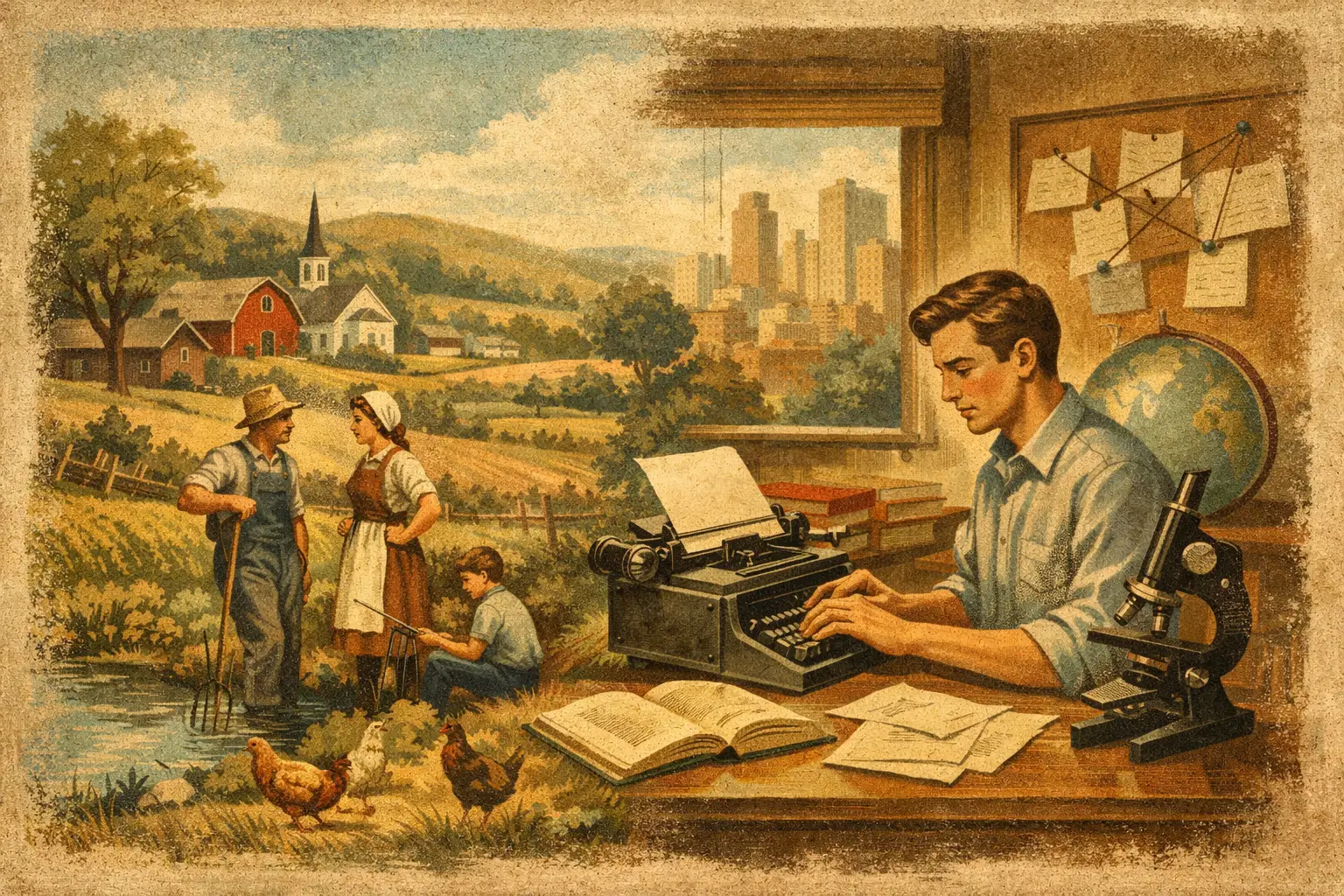 Village Roots to Research and Writing